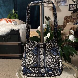 Vera Bradley Canterberry Colbalt Shoulder Bag